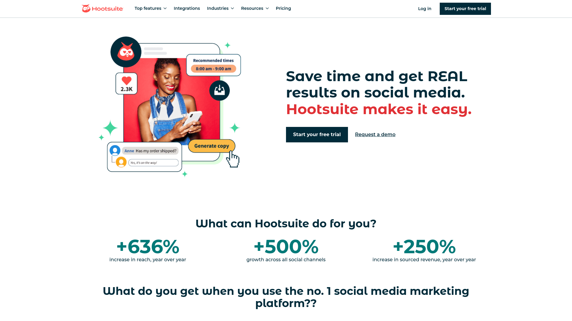 Hootsuite screenshot