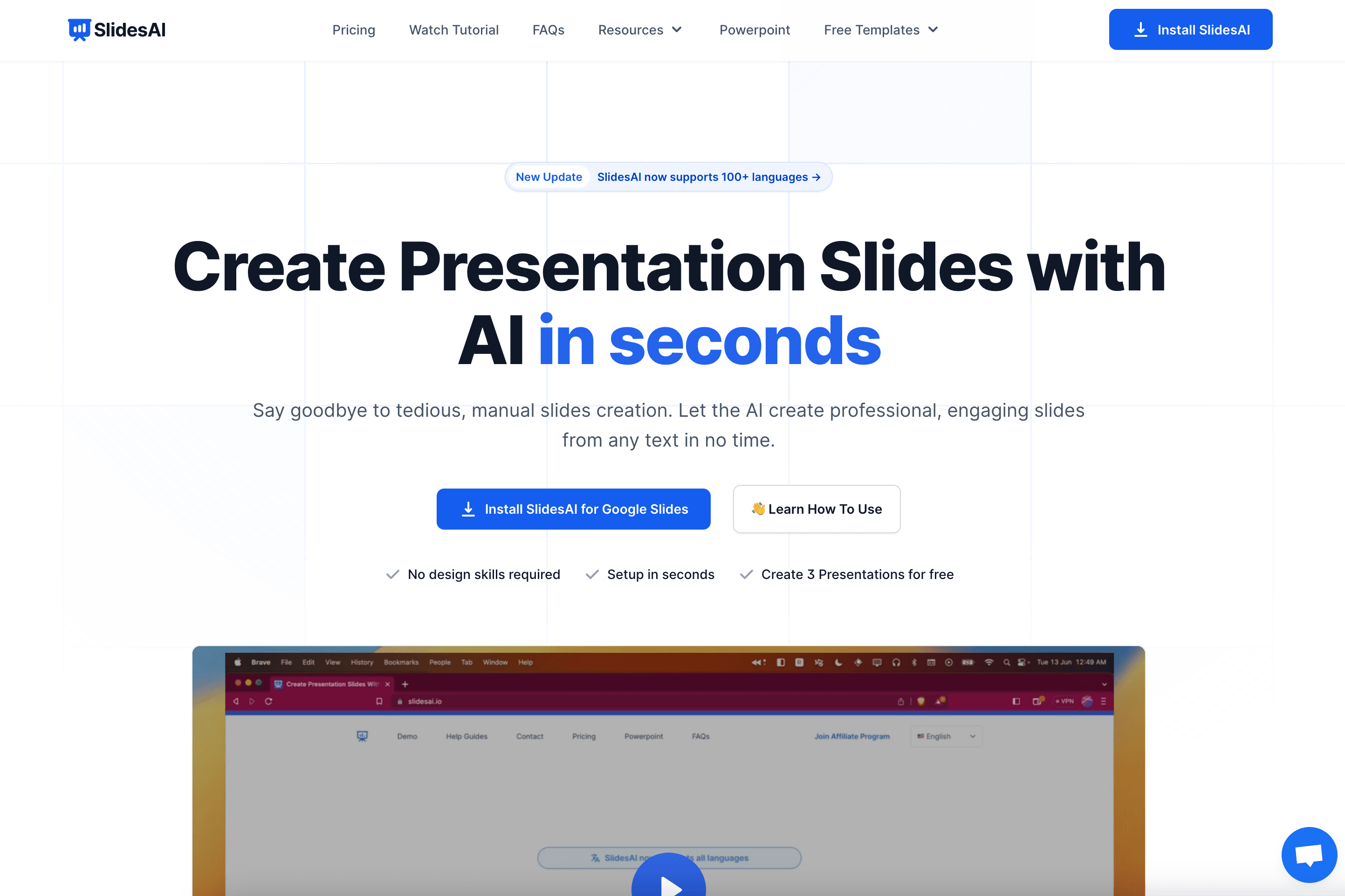 Slides AI screenshot