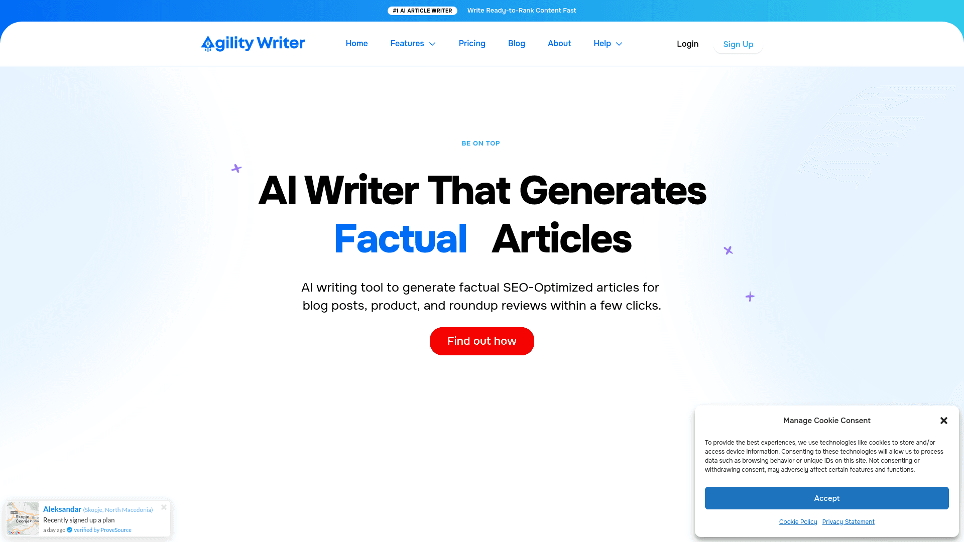 Agility Writer screenshot