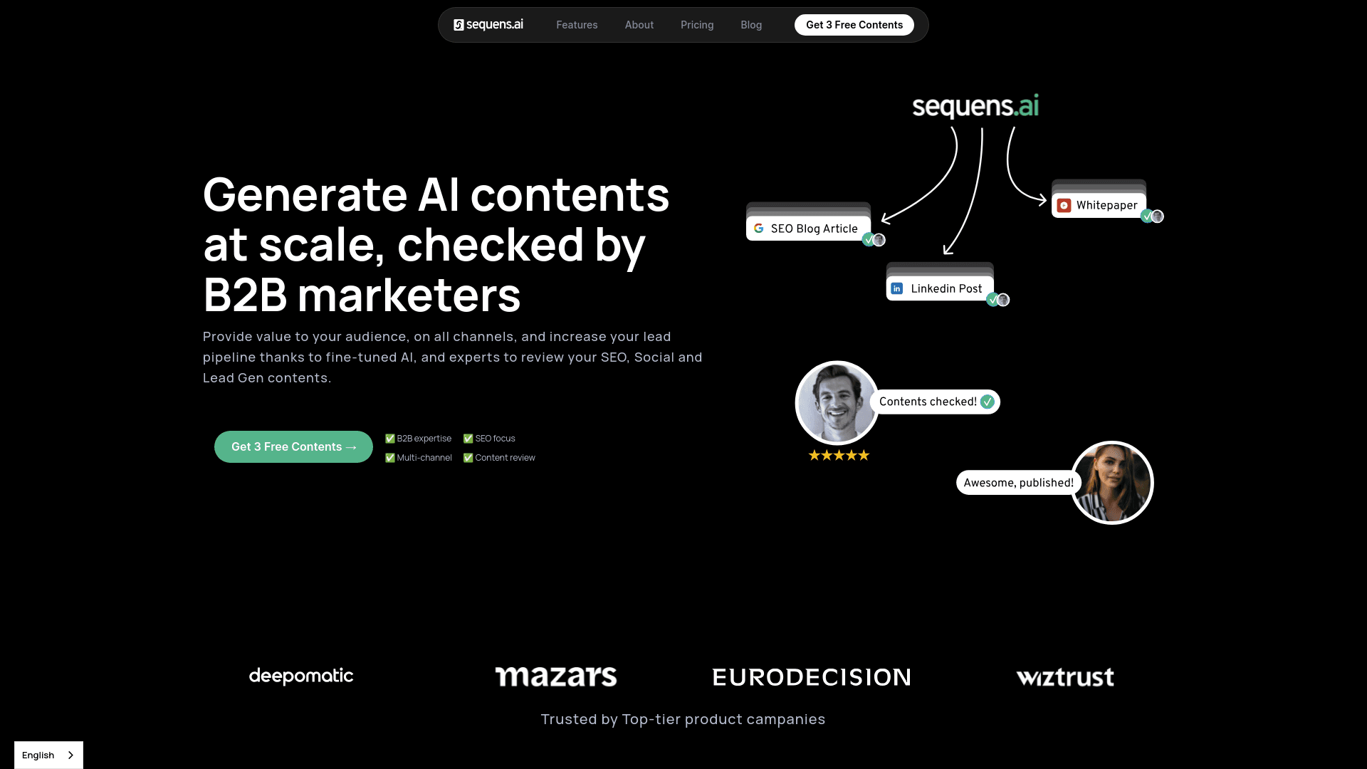 Sequens.ai screenshot